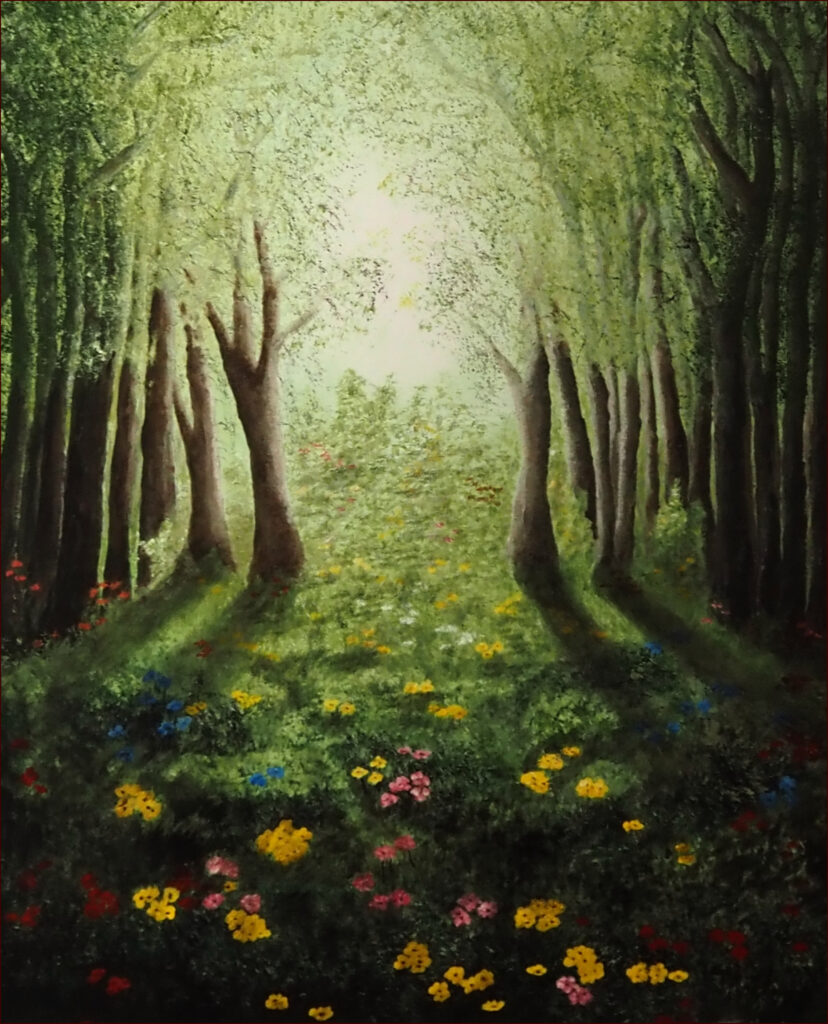 06 'Spring Morning' by Tony Edbrooke, Oils, 50x60cm, Not Framed, $85