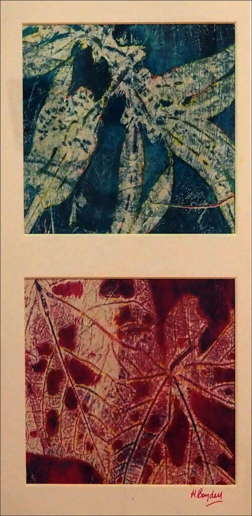 30 'Love' by Helen Boydell, Gel Print, 27x39cm, Framed, $50