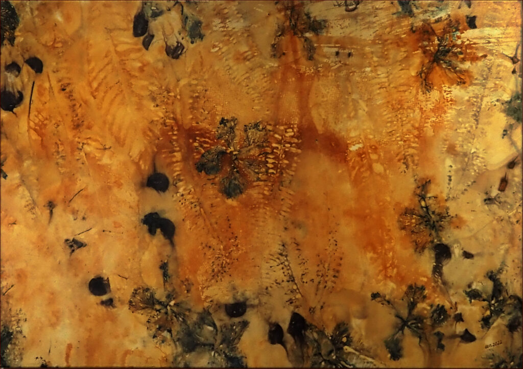 31 'Eco Garden' by Noreen Eyears, Eco Print, 90x60cm, Not Framed, $180