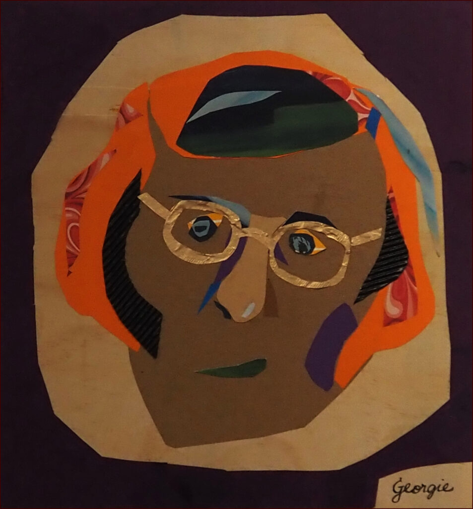 19 'Ruby Payne-Scott (Physicist)' Georgie Usher, Paper on Wood, 30x32cm, Not Framed, Not For Sale