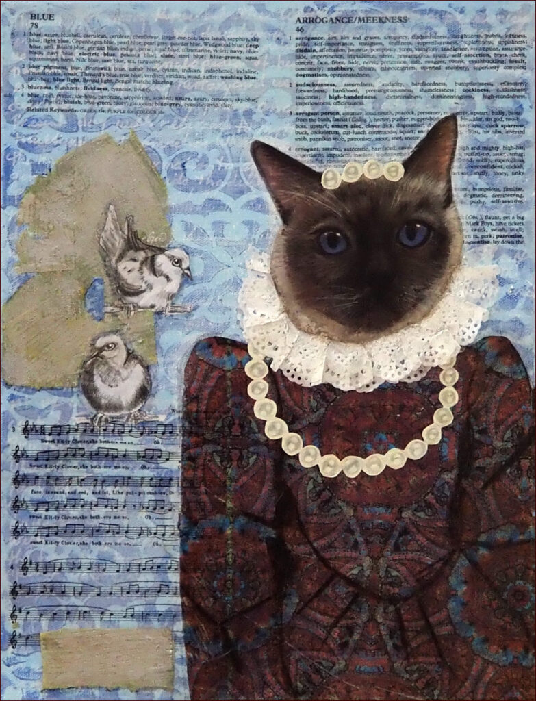 33 'Lychee of Arrogance' by Noreen Eyears, Mixed Media, 300x400cm, Not Framed, Not For Sale