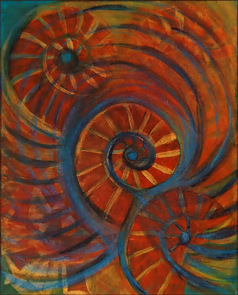 03 'Resilient' by Helen Boydell, Mixed Media, 41x52cm, Not Framed, $30