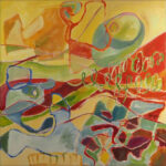 05 'A Nice Day Out' - Georgie Usher, Acrylic, 60x60cm, Not Framed, $420