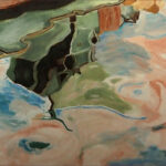 11 'Reflections' - Sylvia Heterick, Oils, 92x60cm, Not Framed, $450