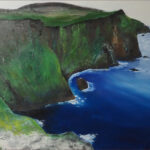 19 'Shetland' - Ray Hackett, Oils, 96x63cm, Framed, $700