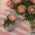 40 'Proteas' - Pam Maccoll, Oils, 30x40cm, Not Framed, $90