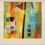 43 'Salad Days' - Joanne Hilder, Collage, 70x40cm, Framed, $150