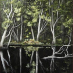 45 'Black Water Creek' - Tony Edbrooke, Oils, 51x76cm, Not Framed, $280