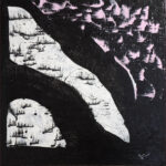 05 'Journey' - Tarja Rantala, Acrylic, 25x75cm, Not Framed, $100