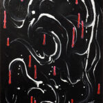 06 'Floaters' - Tarja Rantala, Acrylic, 40x50cm, Framed, $90