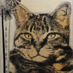 32 'The Observer' - Noreen Eyears, Mixed Media, 22x30cm, N:F