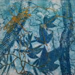 37 'Dragonfly Musings' - Kathryn Ryan, Mixed Media, 29x29cm, Framed, $150