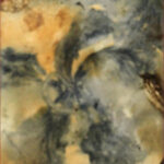 28 'Hibiscus Moth' - Noreen Eyears, Ecoprint, 10x30cm, Not Framed, $25