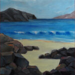 04 'Gentle Wave' - Sharyn Talbot, Oils, 50x60cm, Not Framed, $225