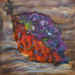 05 'Seasons' - Raija Jantti, Acrylic, 45x45cm, Not Framed, $80