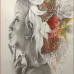 16 'Autumn Thoughts' - Sharyn Talbot, Mixed Media, 37x55cm, Framed, $475