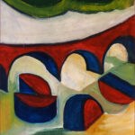 19 'Bits and Parts' - Mark Palmer, Acrylic, 50x60cm, Not Framed, $20