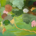 26 'In the Park' - Danielle Bain, Acrylic, 50x38cm, Not Framed, $75