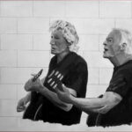 03 'The Wall' - Tony Edbrooke, Acrylic, 74x50cm, Not Framed, $375