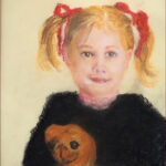 23 'Drew' - Danielle Bain, Pastel, 21x29cm, Framed, $50