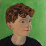 34 'Renton Wright 2025' - Lynne Wright, Acrylic, 25x30cm, Framed, Not For Sale