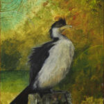 06 'On a Rock' - Jan Laing, Acrylic, 30x40cm, Not Framed, $120