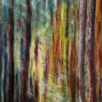 19 'Forest' - Raija Jantti, Oils, 45x91cm, Not Framed, $120
