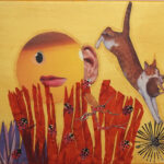 38 'Into the Canal' - Noreen Eyears, Mixed Media, 25x20cm, Not Framed, $80