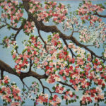 42 'Apple Blossoms' - Tony Edbrooke, Acrylic, 60x50cm, Not Framed, $345