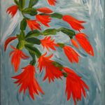 13 'Watering the Shadehouse' - Danielle Bain, Acrylic, 50x70cm, Not Framed, $100