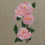 14 'Pretty in Pink' - Gloria Martens, Acrylic, 30x40cm, Framed, $75