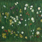 15 'Wildflower Meadow' - Gloria Martens, Acrylic, 30x40cm, Framed, $75