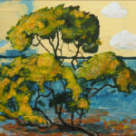 16 'Mangrove' - Lynne Wright, Mixed Media, 46x36cm, Not Framed, $100