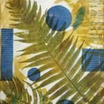 17 'Fern' - Noreen Eyears, Gelliprint, 40x50cm, Not Framed, $80
