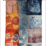 19 'Jetavana' - Helen Boydell, Print & Calico, 55x68cm, Not Framed, $50