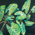 26 'Hojhas' - Annie Radcliffe, Oils, 25x30cm, Not Framed, $60