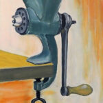 18 'Ready and Waiting' - Evelyn Kerlin, Acrylic, 28x36cm, Not Framed, $75