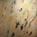 01 'Paperbark' - Pam Maccoll, Mixed Media, 90x90cm, Framed, $450