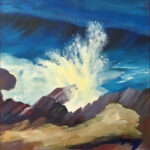 10 'Powerful' - Danielle Bain, Acrylic, 45x61cm, Not Framed, $190