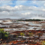 12 'Tide's Out - GJ Walter Park' - John L Holmes, Acrylic, 40x30cm, $100