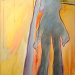 38 'Tall Walk' - Georgie Usher, Acrylic, 61x81cm, Not Framed, $420