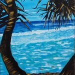 51 'Peace' - Helen Boydell, Acrylic, 61x76cm, Not Framed, $100