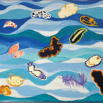 12 'Sea Slugs & Flatworms' - Danielle Bain, Acrylic, 50x39cm, Not Framed, $70