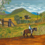 05 'Her Outback Heritage' - Gloria Martens, Oils, 70x50cm, Not Framed, $200