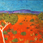 09 'Outback Dreams' - Tarja Rantala, Acrylic, 40x33cm, Framed, $120