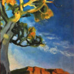 19 'The Rock' - Sharyn Talbot, Oils, 20x30cm, Framed, $100