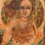 22 'Nature's Muse' - Vanessa Aubrey, Mixed Media, 30x40cm, Framed, $300