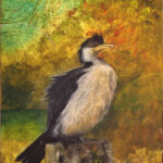 28 'On a Rock' - Jan Laing, Acrylic, Canvas, 30x40cm, Not Framed, $210
