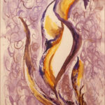 33 'The Design' - Mary Kirkby, Watercolour, 45x63cm, $210