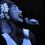 11 'Lady Day' - Tony Edbrooke, Acrylic, Canvas, 35x45cm, Not Framed, $155